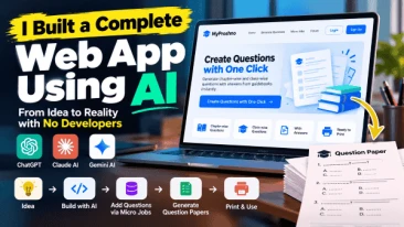 How I Built a Web App Using AI Without Developers