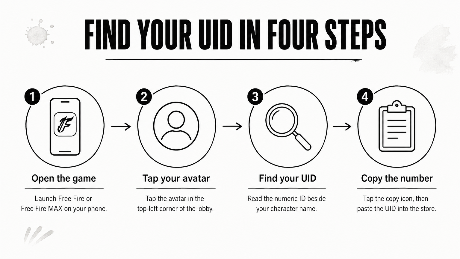 Free Fire Diamond UID: How to Top Up Safely Step by Step