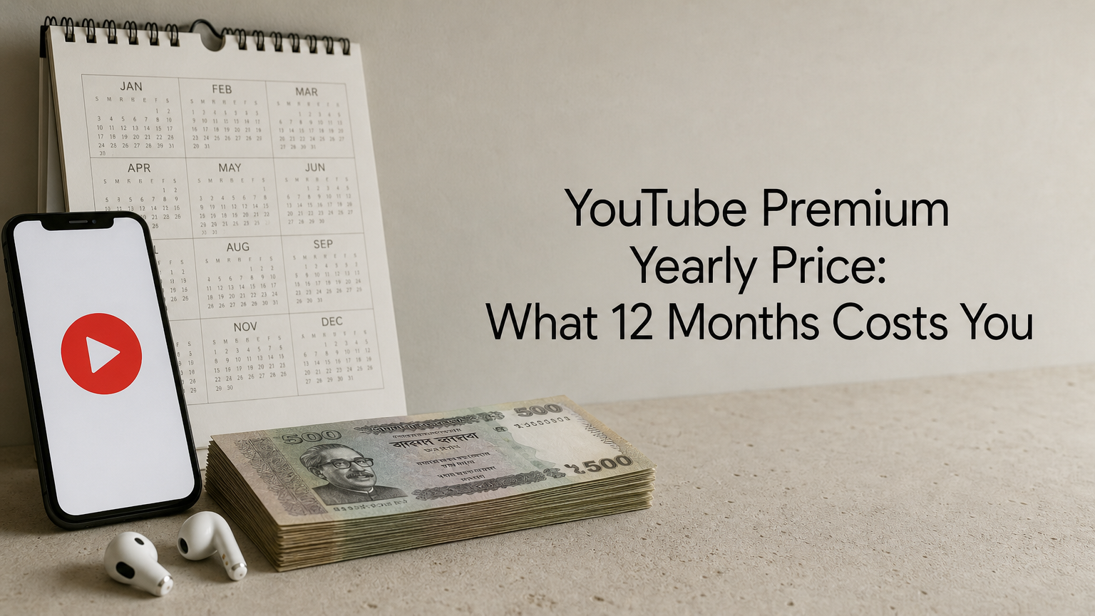 YouTube Premium Yearly Price: What 12 Months Costs You