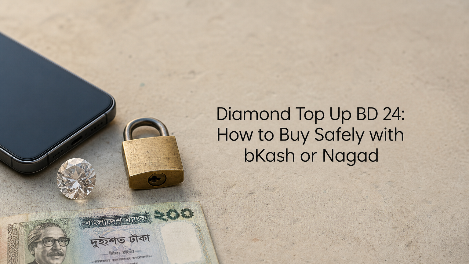Diamond Top Up BD 24: How to Buy Safely with bKash or Nagad