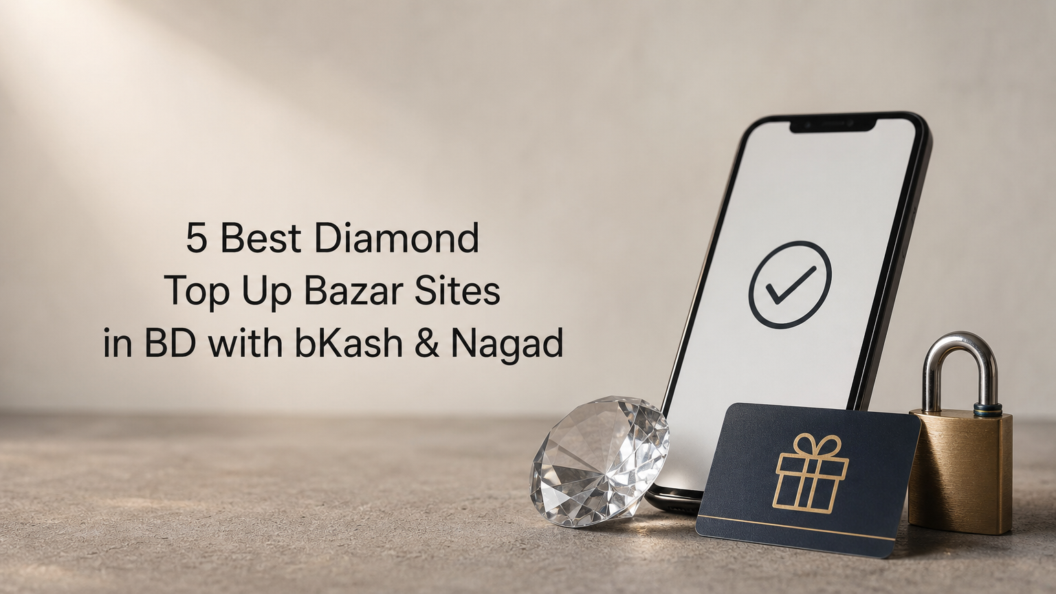 5 Best Diamond Top Up Bazar Sites in BD with bKash & Nagad