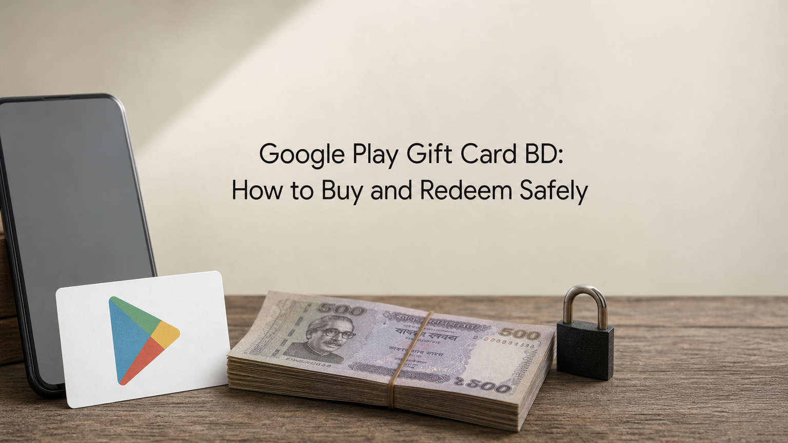 Google Play Gift Card BD: How to Buy and Redeem Safely