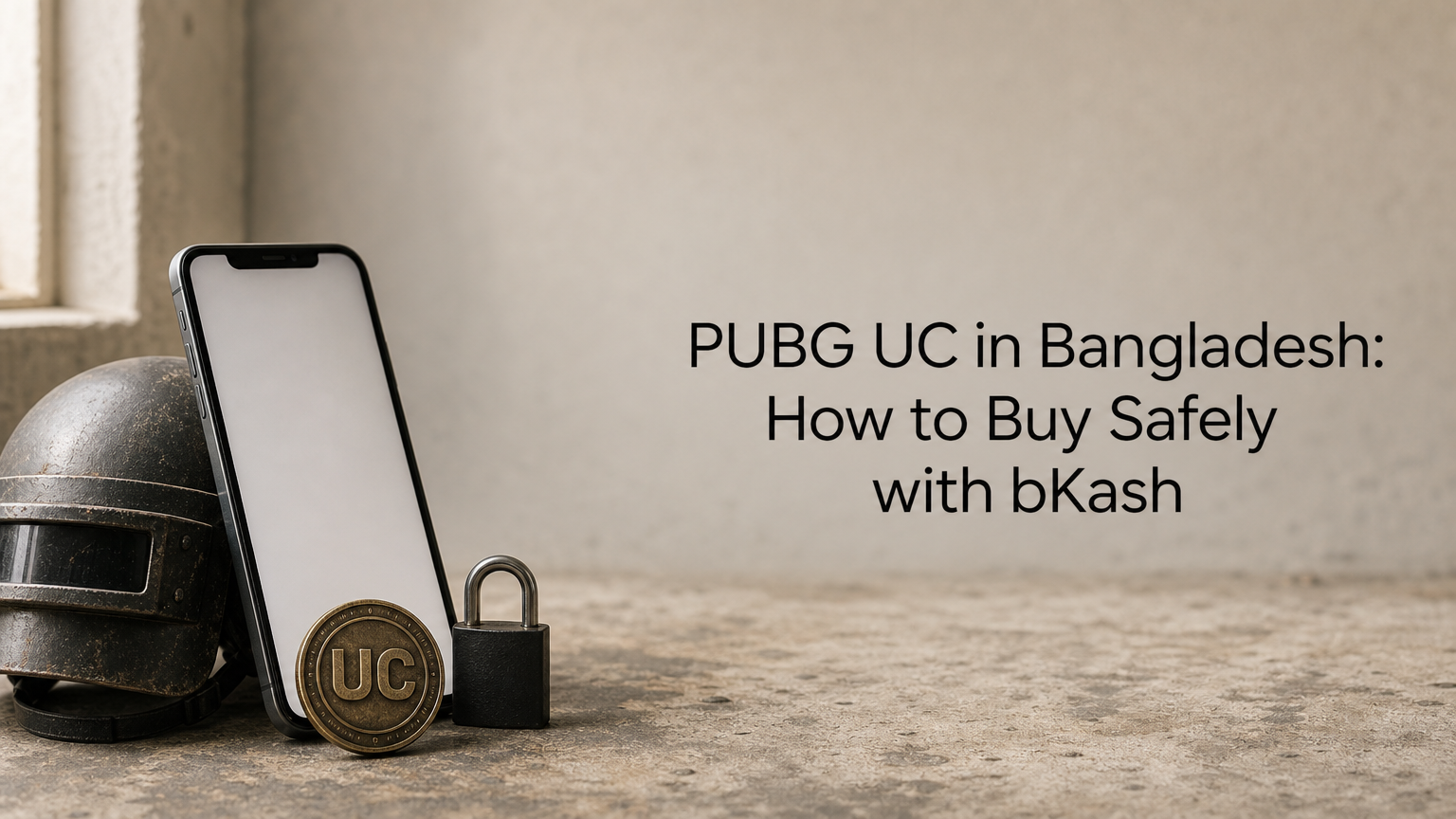 PUBG UC in Bangladesh: How to Buy Safely with bKash