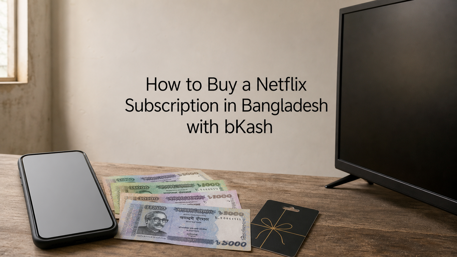 How to Buy a Netflix Subscription in Bangladesh with bKash