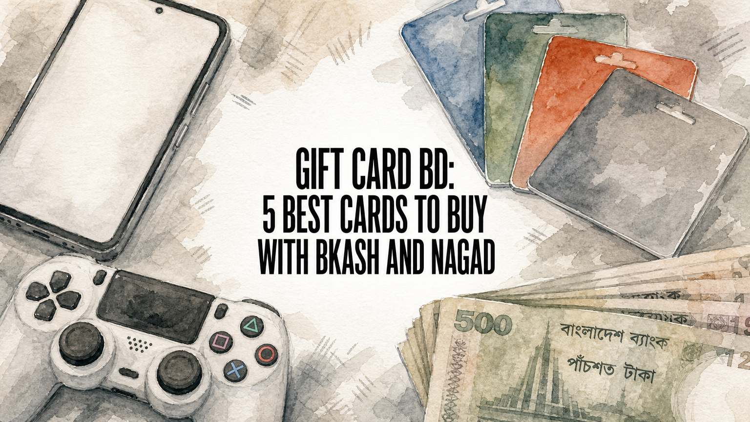 Gift Card BD: 5 Best Cards to Buy with bKash and Nagad