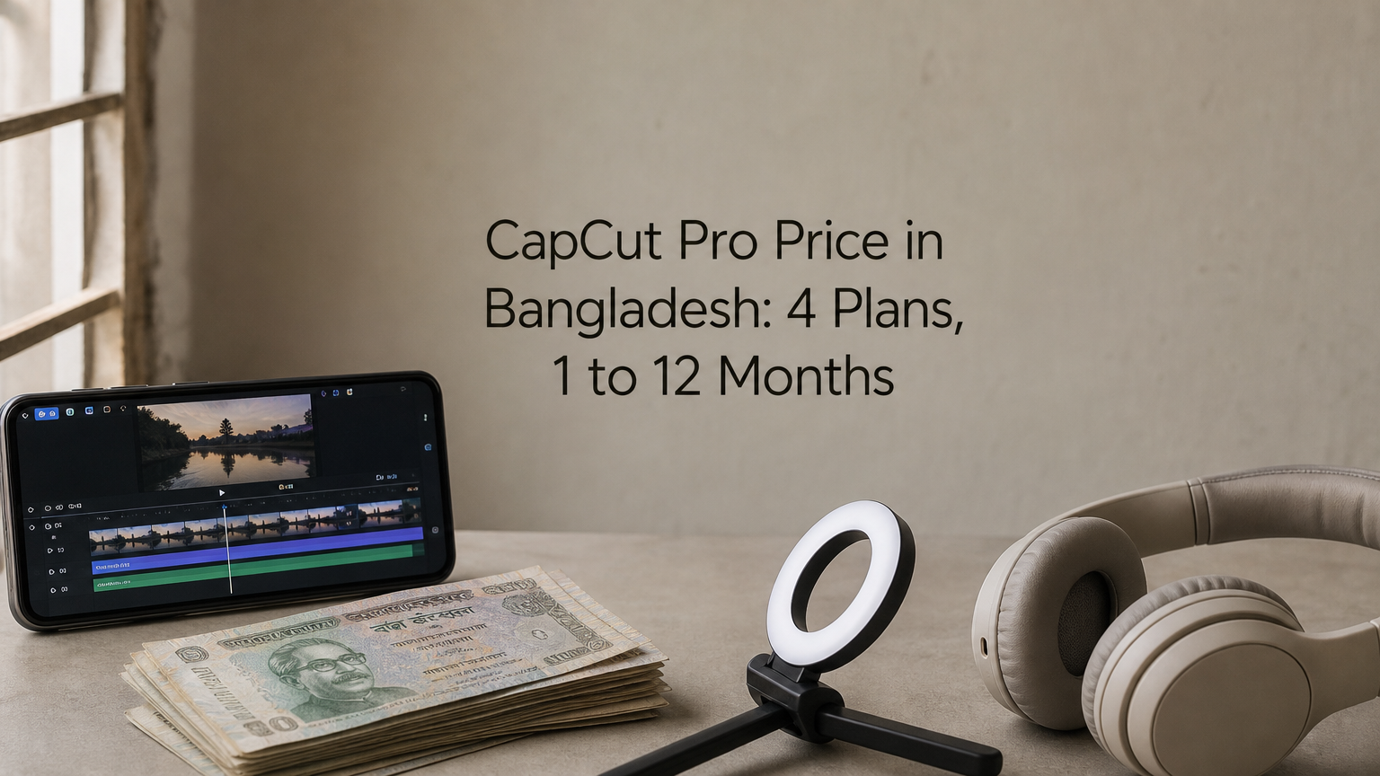 CapCut Pro Price in Bangladesh: 4 Plans, 1 to 12 Months