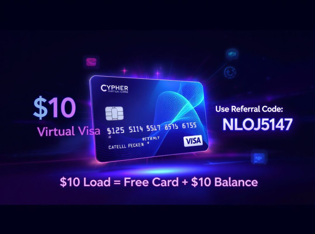 Cypher Virtual Visa Card Free